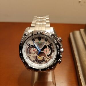 Brand New Silver Weide Sport Men's Fashion watch with Box